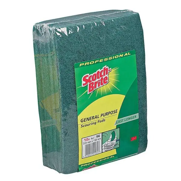 Scotch-Brite Professional General Purpose Scourers 10 Pack