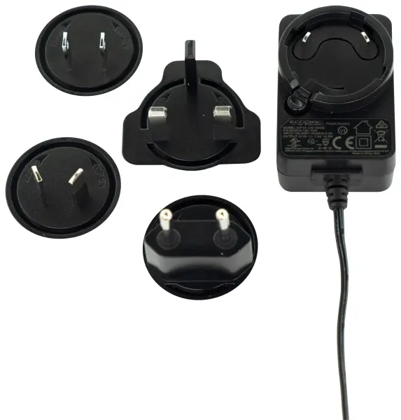 Multicomp Pro Interchangeable Power Supply with USB, 5.1V DC, 2.5A, 13W, Micro-
