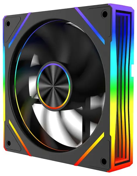 POWERCOOL Aura 120mm Infinity aRGB PWM Cooling Fan
