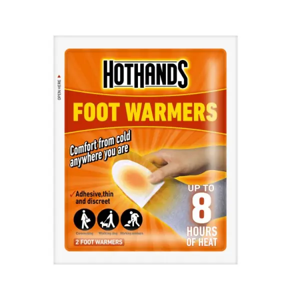HotHands Single-Use Foot Warmer Pack, 8-Hour Heat