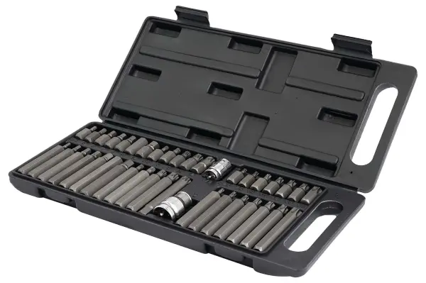 Torx, Spline & Hex Screwdriver Bit Set, 40 Piece