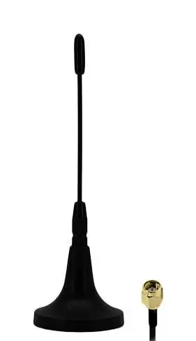 Siretta Mike Quad Band GSM/GPRS & 3G Whip Antenna with 3m Cable