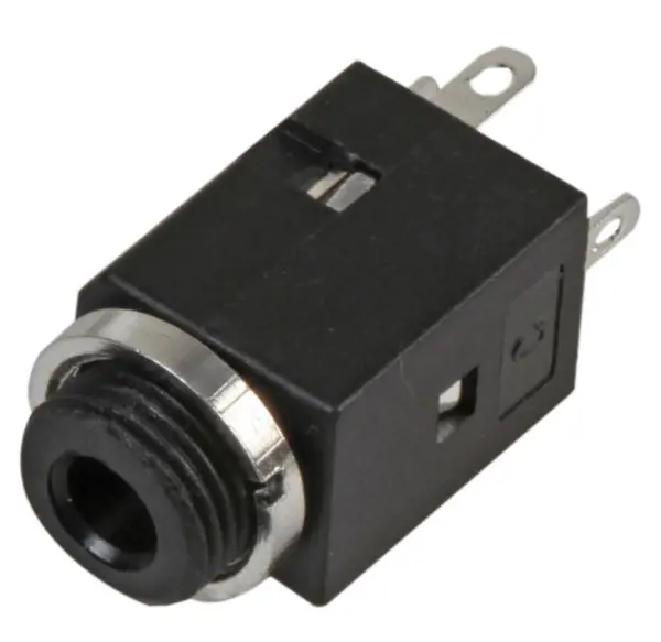 PRO SIGNAL - Prises stéréo montage panneau 3,5mm, Lot de 5