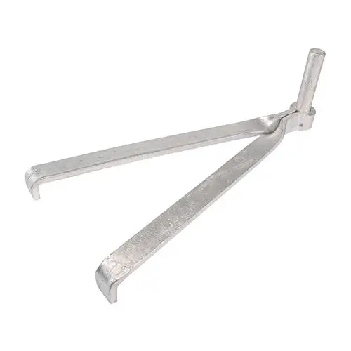Timco Ganchos para Puertas en Albañilería, Galvanizado en Caliente, 16mm (Pack 