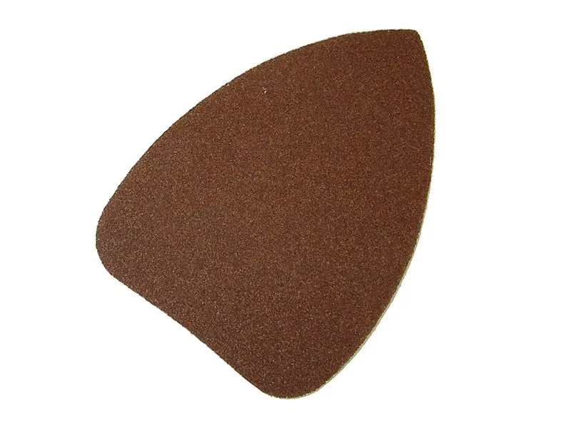 Faithfull - Feuilles abrasives à crochet et boucle pour ponceuse souris, grain 