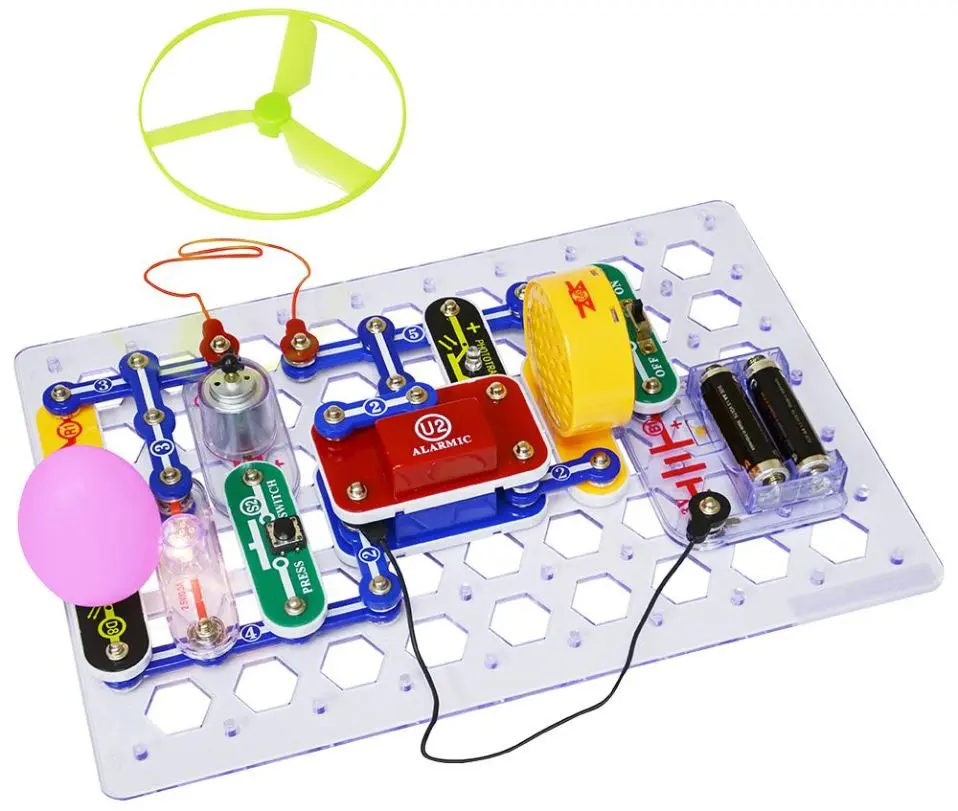 Snap Circuits Jr. Select Electronic Kit with 130+ Projects