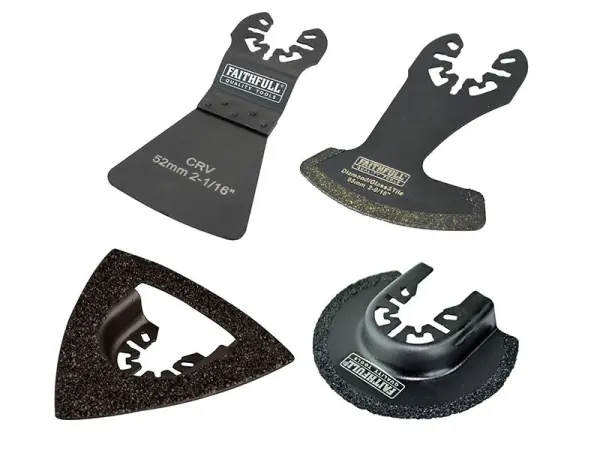 Faithfull - Tacar Tiúileála 4 Phíosa d’Uirlis Ilchuspóireach