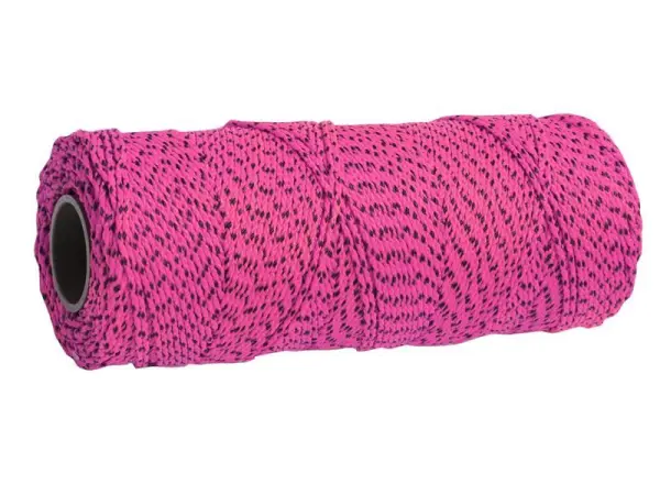 Marshalltown M615 Bonded Nylon Mason's Line 152m Pink & Black