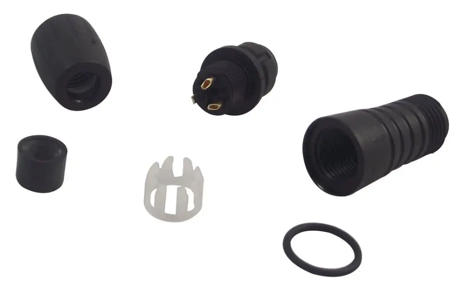 BINDER - Steckverbinder, frei, 3-polig, M8