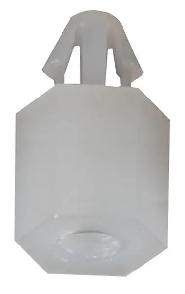 DURATOOL Support de verrouillage M3 en nylon pour PCB, hauteur 8mm, diamètre 3