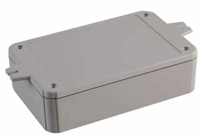 EVATRON מארז קיר מותקן עם פלאנג' מABS, 125x80x35 מ