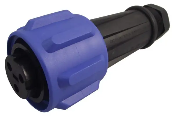 BULGIN מחבר זכר מסדרת Buccaneer 900, 3 פינים, ניילון