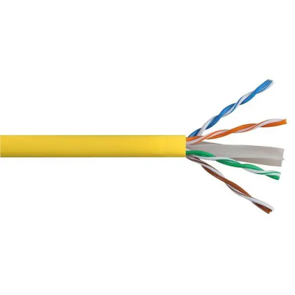PRO POWER Category 6 Unshielded Network Cable - Yellow 305m