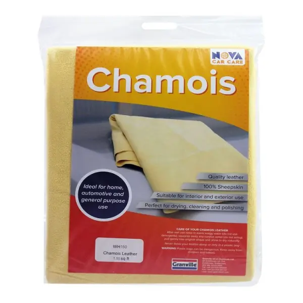 Nova Chamois Leather Polishing Cloth 1.50 sq ft