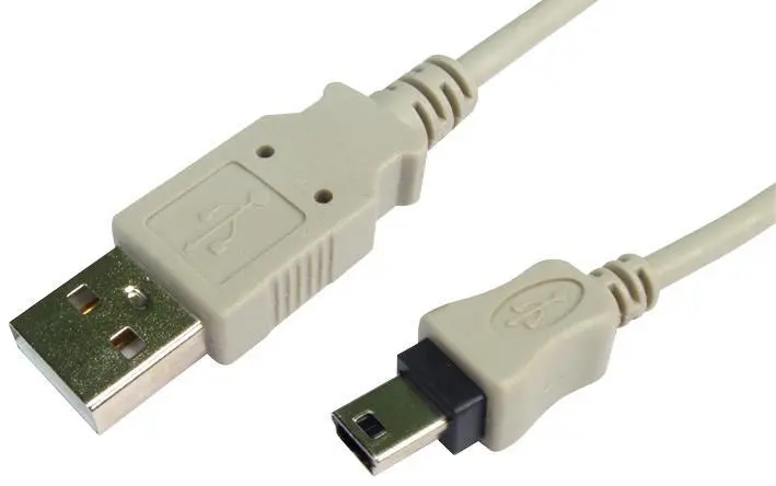 PRO SIGNAL Cable USB 2.0 A a Mini B 2m Gris