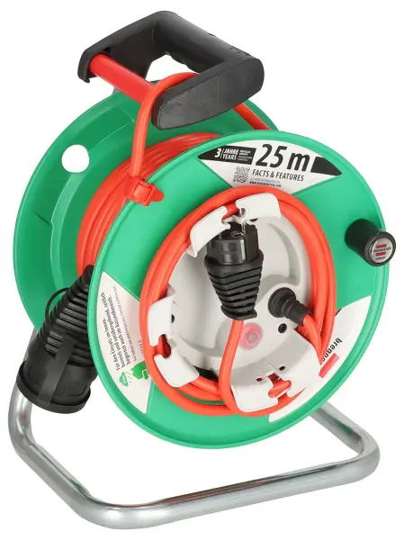 BRENNENSTUHL Garant G Garden Extension Cable Reel - 23m