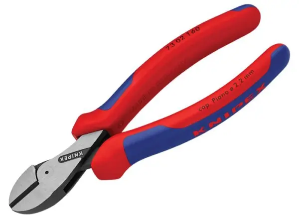 Knipex Coupe-câbles diagonaux X-Cut, 160mm, Acier chrome vanadium