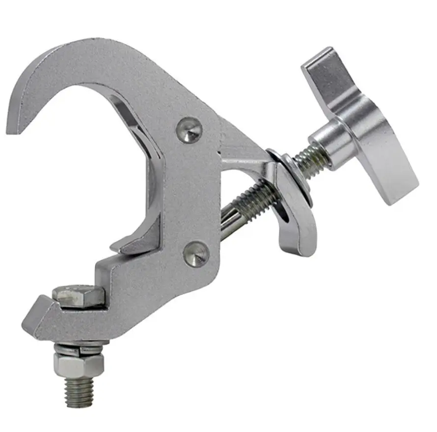 EQUINOX Aluminium Truss Clamp, 50mm, 100kg SWL, Silver
