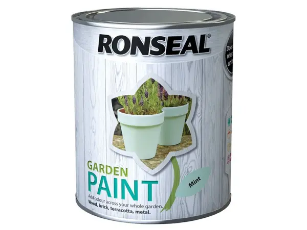 Ronseal - 園藝油漆 薄荷綠色 750毫升