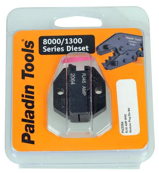Paladin Tools RJ45 8P8C Crimp Die 43mm