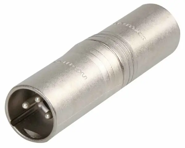 Neutrik NA3MM XLR konektor samec-samec, gender changer