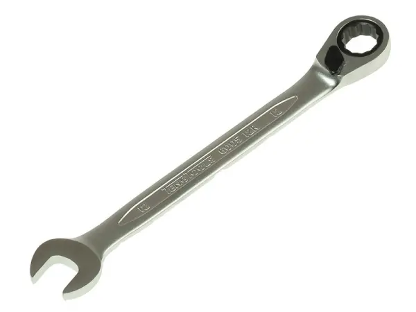 Teng Ratchet Combination Spanner 14mm, Chrome Vanadium Steel