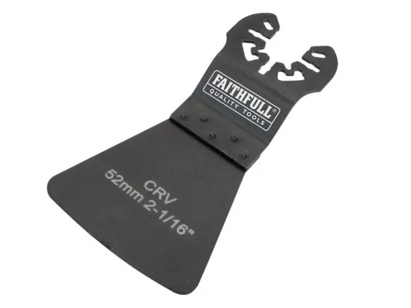 Faithfull Multi-Functional Flexible CrV Scraper, 52mm