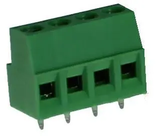 CAMDENBOSS PCB-aansluitblok, 4-polig, 5mm steek