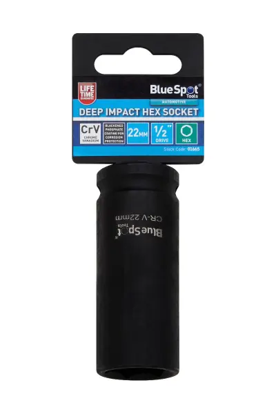 Blue Spot Tools - 22mm 重型冲击内六角套筒