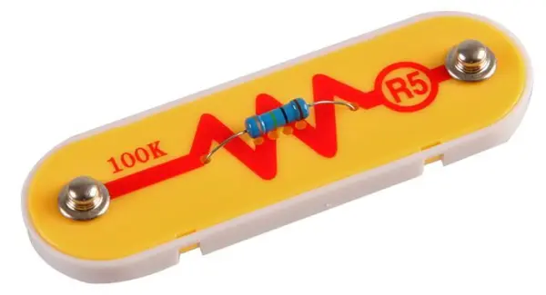 Module de résistance de remplacement 100K Ohm pour Snap Circuits