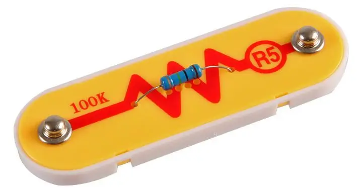 SNAP CIRCUITS - Módúl Athsholáthair Friotaí 100K Ohm