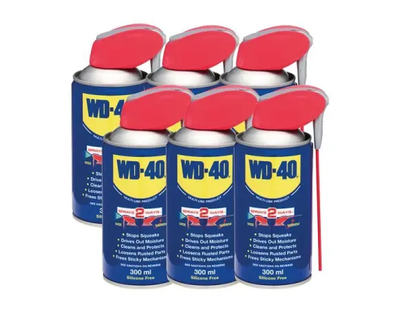WD-40® - WD‑40® Cecair Serbaguna Smart Straw 300ml x 6