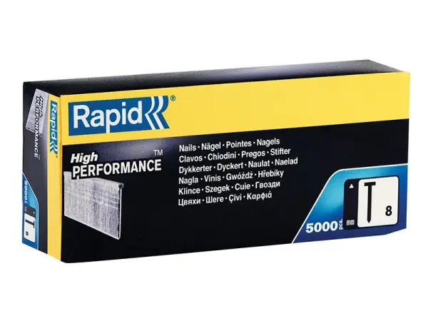 Rapid No.8 Clous brad 18G, 40mm, Lot de 5000