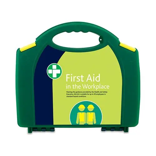 Timco HSE Compliant Workplace First Aid Kit (Large, 50 Persons)