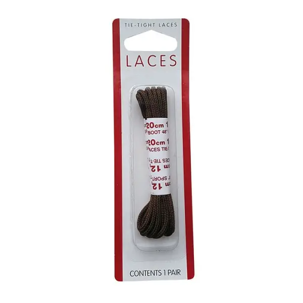 Fine Round Sports/Boot Lace Brown 120cm