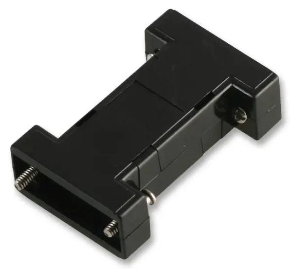 PRO POWER - Adaptateur de genre pour capot D-sub 9-D à 9-D, Noir