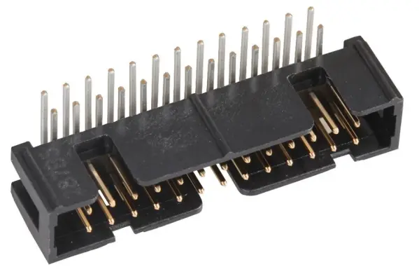 3M Connettore Angolato 2,54mm, 26 Vie, Dorato