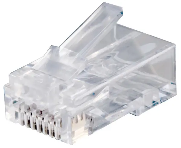 Connectix RJ45 CAT6 UTP Plugs, Offset, Pack of 100