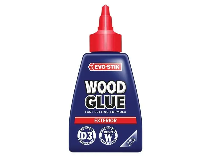 EVO-STIK Exterior Wood Glue, 250ml, Fast Setting & Waterproof