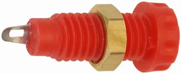 Prise de panneau CLIFF 4 mm, rouge, lot de 10