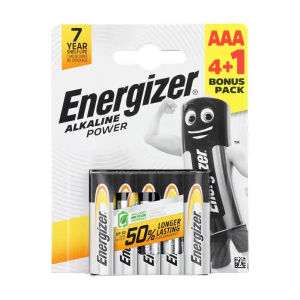 Timco Energizer Alkaline Power AAA‑batterijen