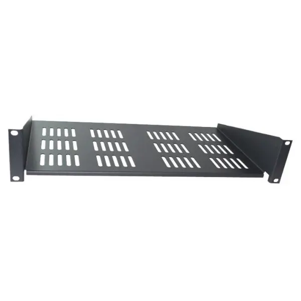 CAMDENBOSS 2U Steel Cantilever Rack Shelf for 19 Inch Enclosure - 400mm