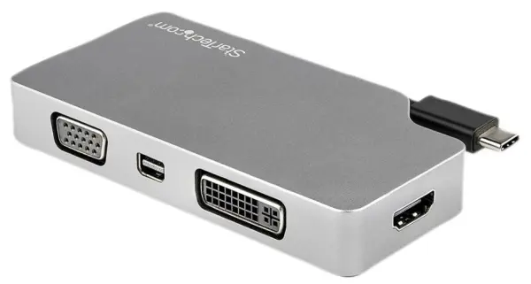 STARTECH - USB-C Adaptor Video 4-dalam-1 dengan HDMI, DVI, mDP, VGA