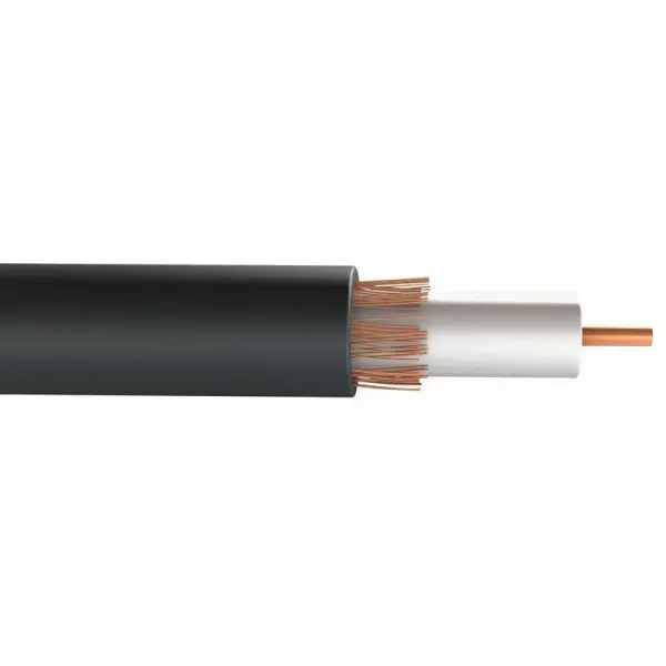 PRO POWER RG59U Coaxial Cable 75 Ohm, 100m, Black