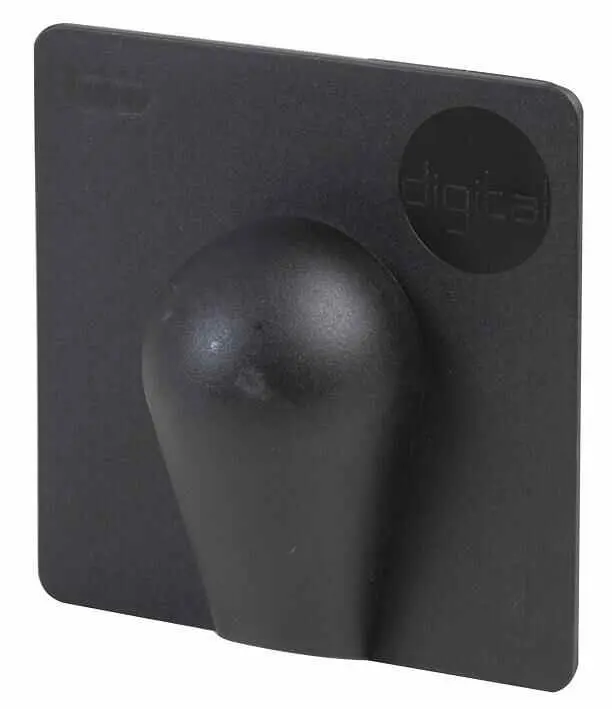 BLAKE UK Black Exterior Cable Entry Cover Plates, 10-Pack
