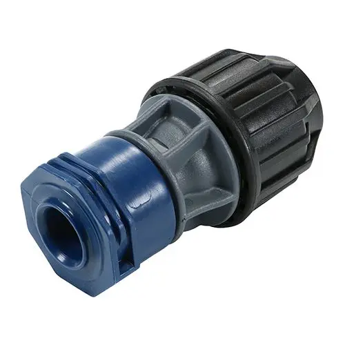 Timco Copper Adaptor for MDPE to Copper Pipe, 20 x 15mm