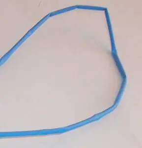 RAYCHEM TE CONNECTIVITY 3.2mm Blue Heat Shrink Tubing, 2:1 Ratio, 1.2m