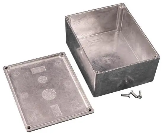 Hammond IP54 Die Cast Aluminium Enclosure with EMI/RF Shielding