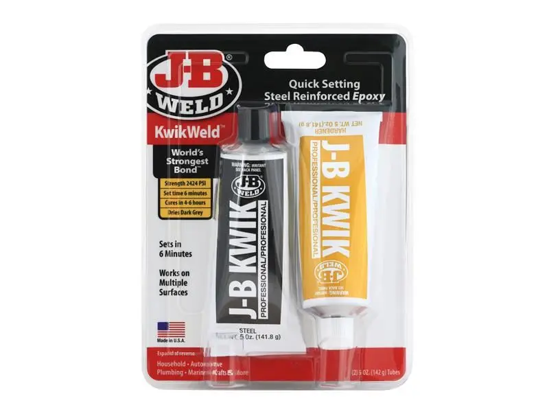 J-B Weld KwikWeld - Adhésif époxy rapide 2 x 148ml