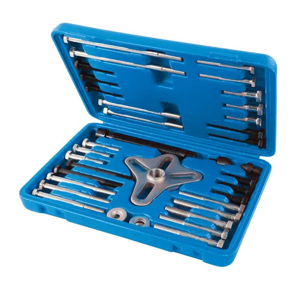 Silverline Harmonic Balancer Puller Set, 46pce, 40-93mm